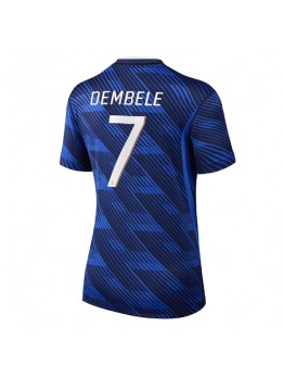 Frankrike Ousmane Dembele #7 Replika Hemmakläder Dam VM 2026 Kortärmad